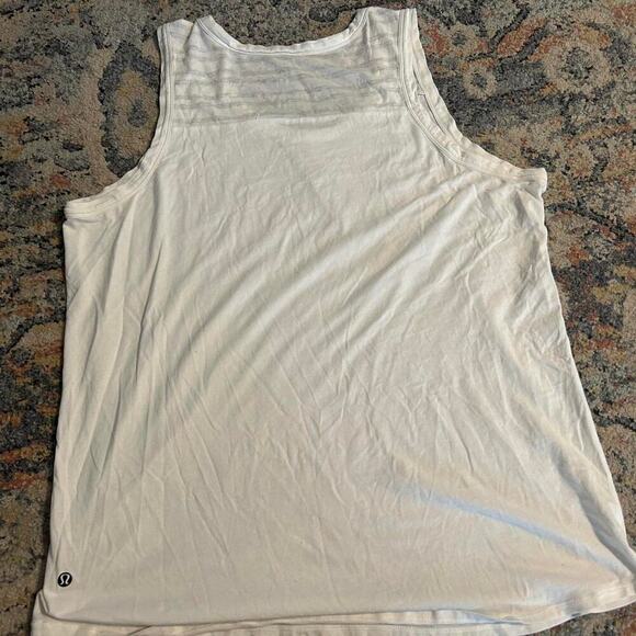 Lululemon white racerback - Picture 2 of 3
